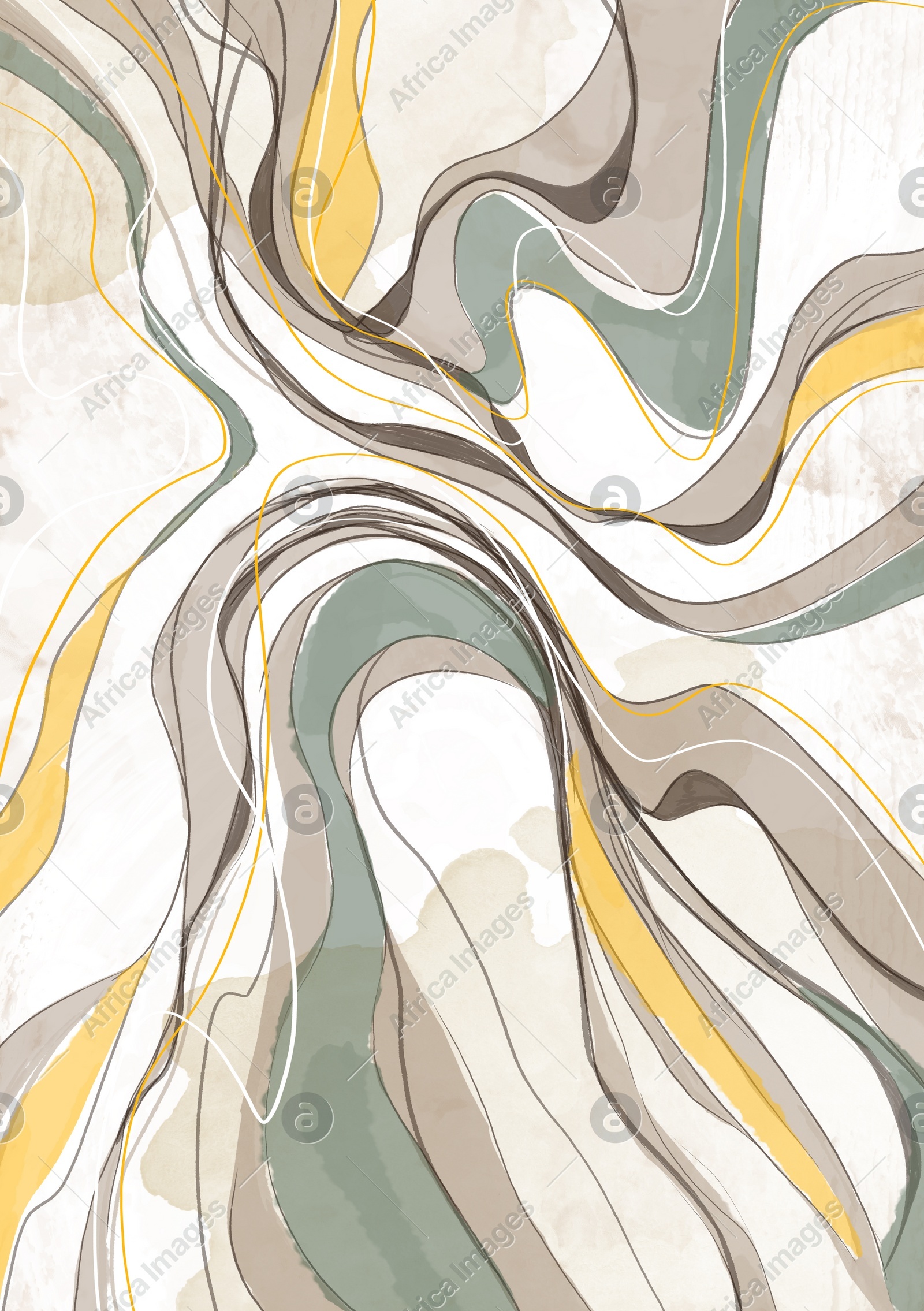 Beautiful image of abstract shapes with marble pattern Illustration of Beautiful image of abstract shapes with marble pattern