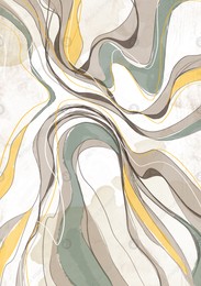 Beautiful image of abstract shapes with marble pattern Illustration of Beautiful image of abstract shapes with marble pattern