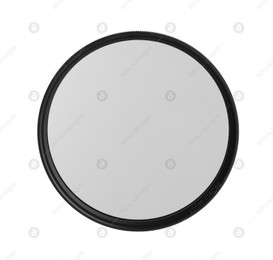 Photographic lens isolated on white. Professional photographer's equipment Photo of Photographic lens isolated on white. Professional photographer's equipment