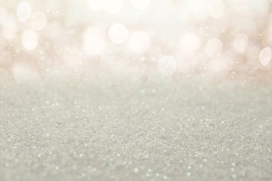 Shiny glitter and blurred lights on background. Bokeh effect Image of Shiny glitter and blurred lights on background. Bokeh effect