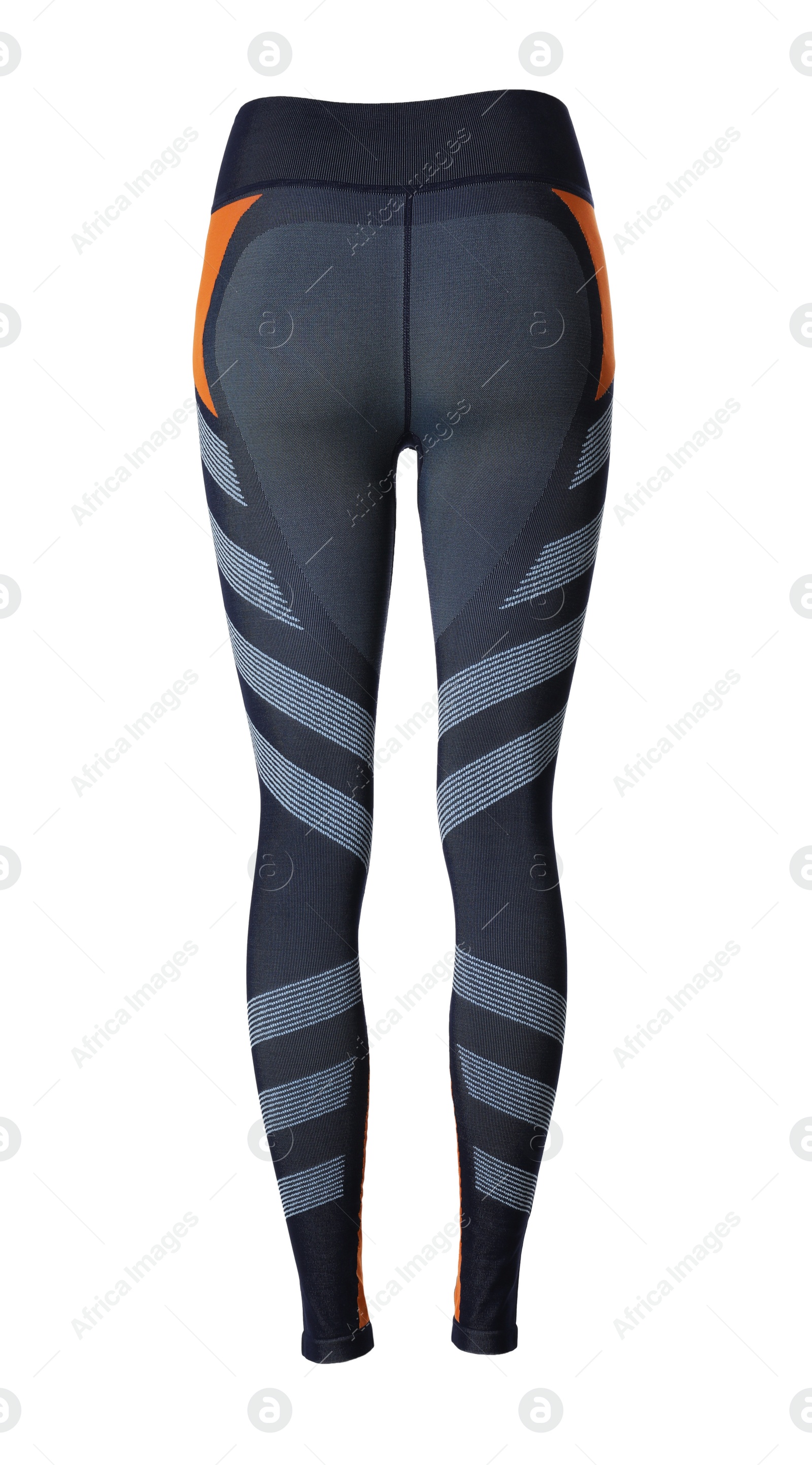 Women's leggins isolated on white. Sports clothing Photo of Women's leggins isolated on white. Sports clothing