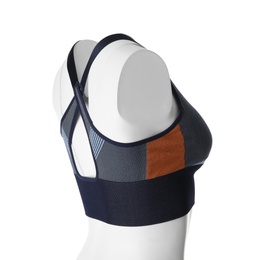 Women's top isolated on white. Sports clothing Photo of Women's top isolated on white. Sports clothing