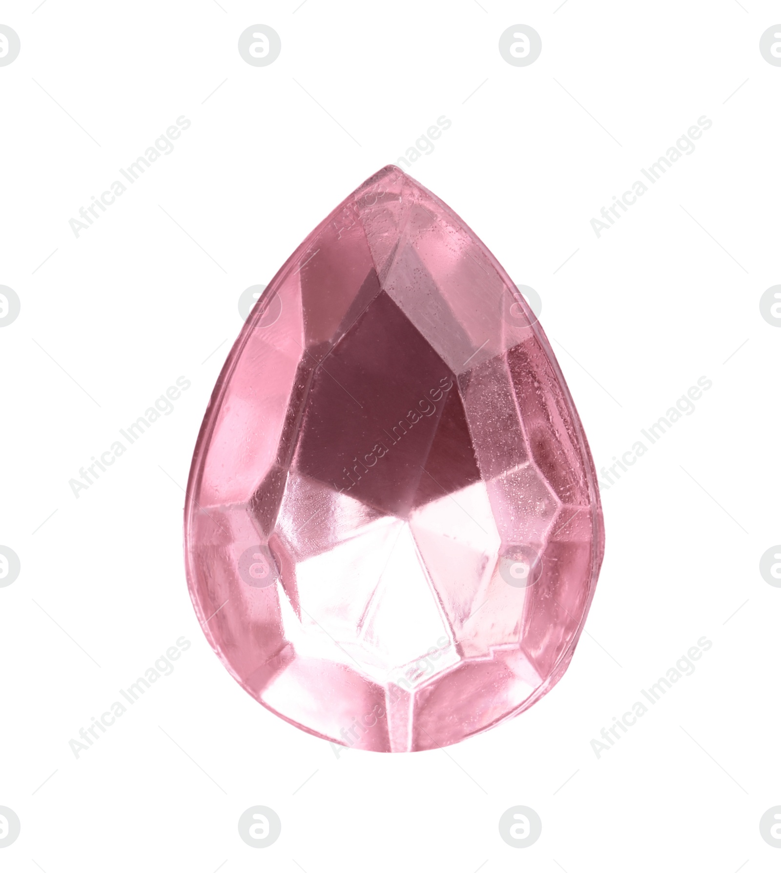Image of Beautiful gemstone for jewelry on white background