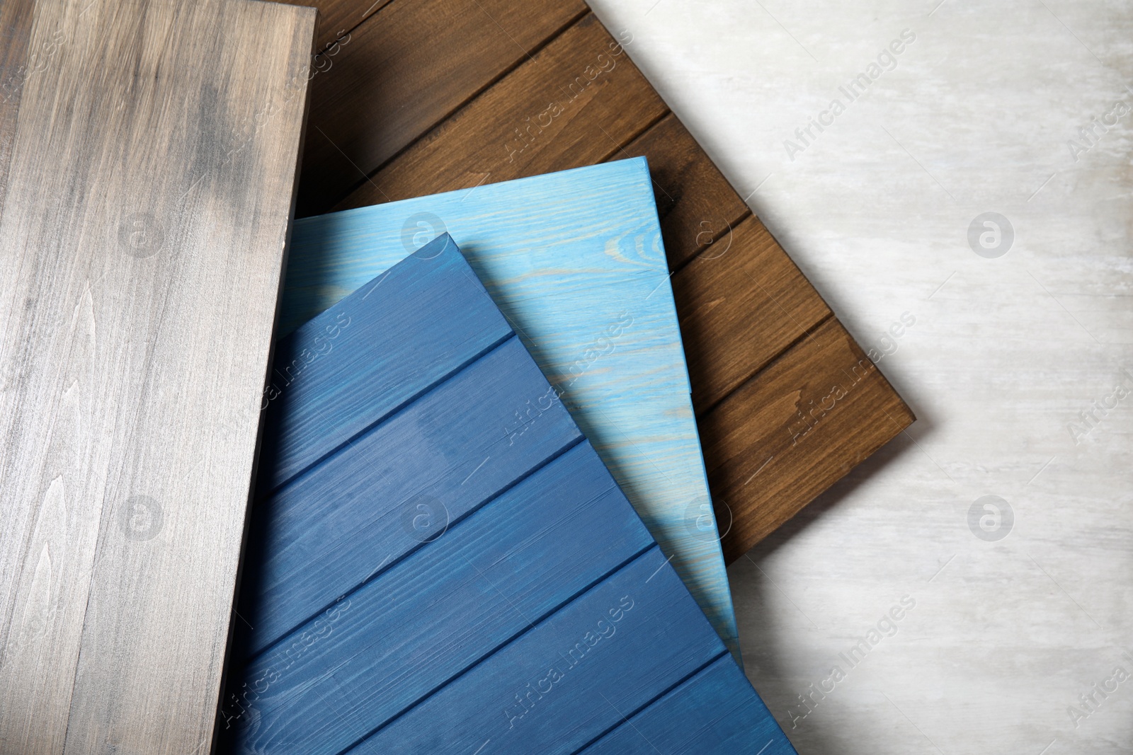 Different wooden surfaces for photography, flat lay. Stylish photo background Photo of Different wooden surfaces for photography, flat lay. Stylish photo background