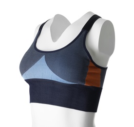 Women's top isolated on white. Sports clothing Photo of Women's top isolated on white. Sports clothing