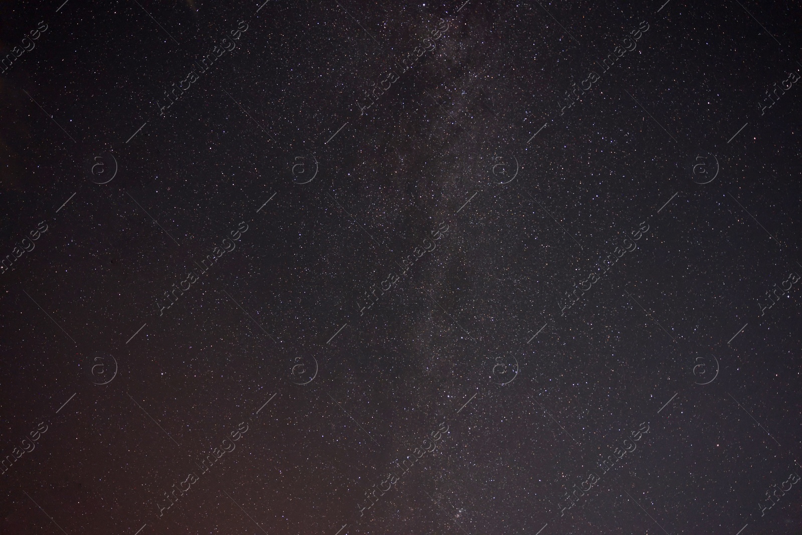 Picturesque view of starry sky at night Photo of Picturesque view of starry sky at night