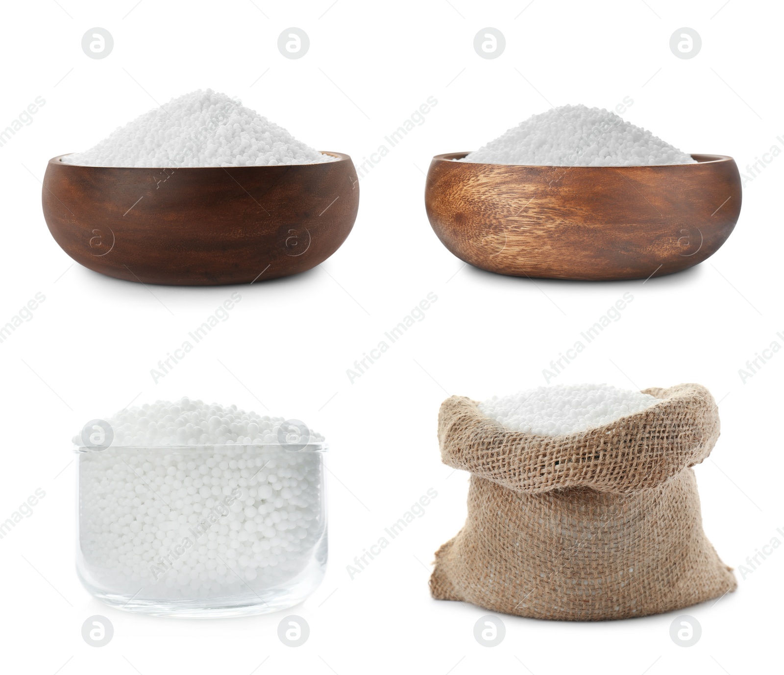 Set with ammonium nitrate pellets on white background. Mineral fertilizer Image of Set with ammonium nitrate pellets on white background. Mineral fertilizer